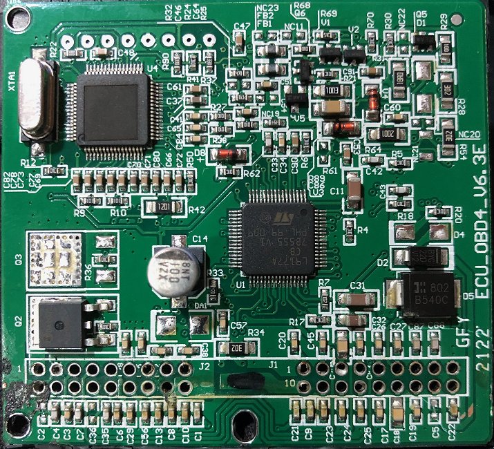 ECU PCB Board of Rongmao MT05